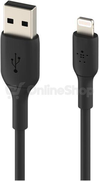 Belkin BOOST CHARGE Lightning/USB-A kabel, 15cm, černý (CAA001bt0MBK)