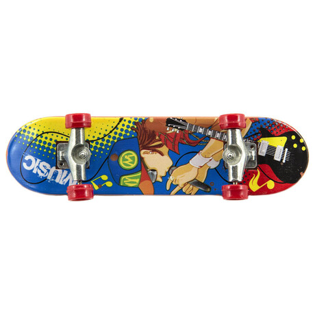 Teddies Skateboard prstov s rampou plast 10cm mix barev na kart (foto 1)