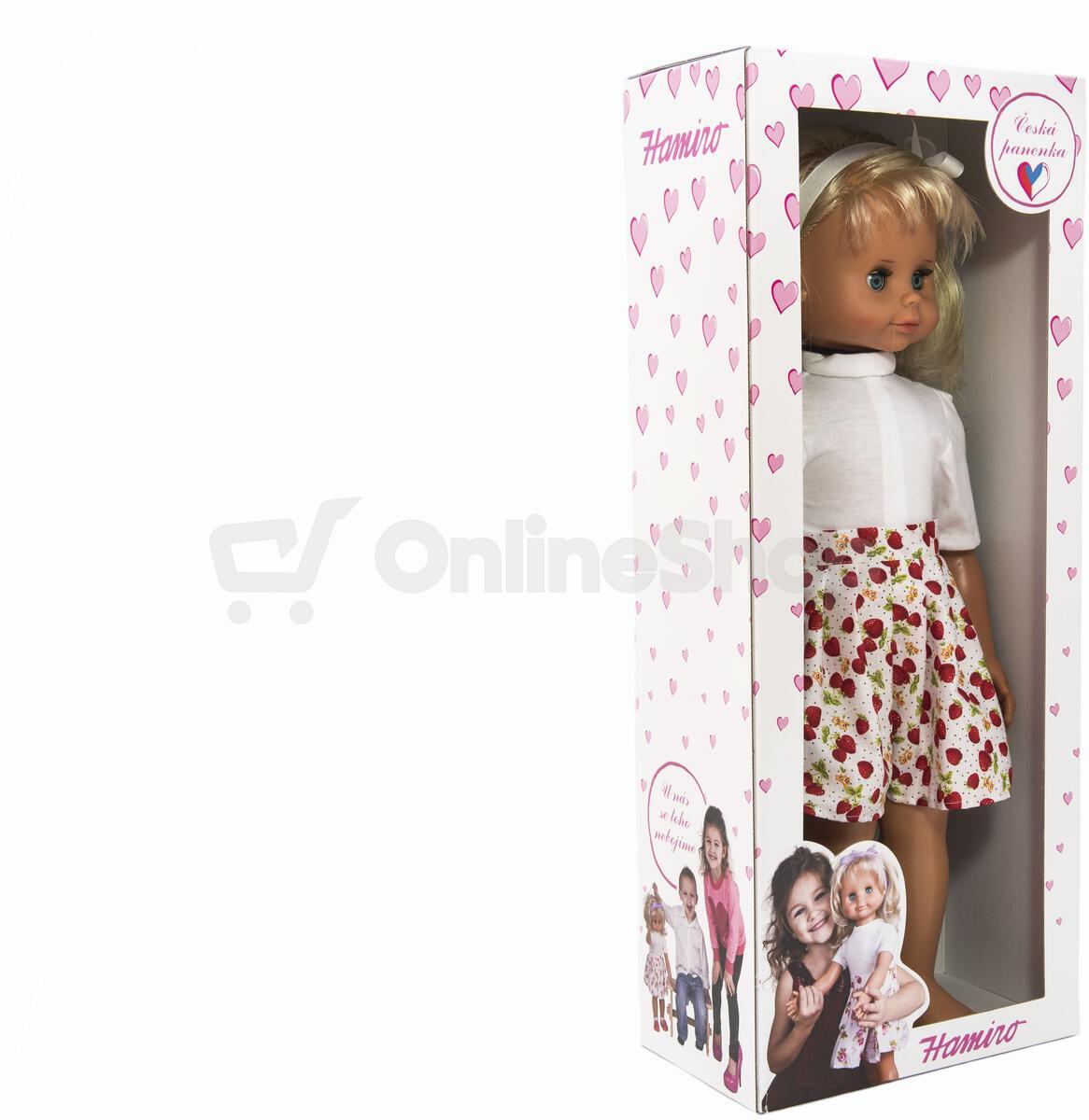 Panenka Teddies Hamiro chodící mrkací