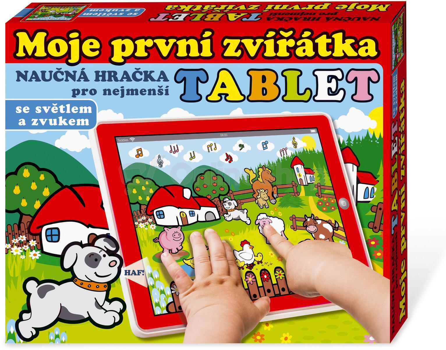 Tablet pro nejmenší Teddies Moje první zvířátka
