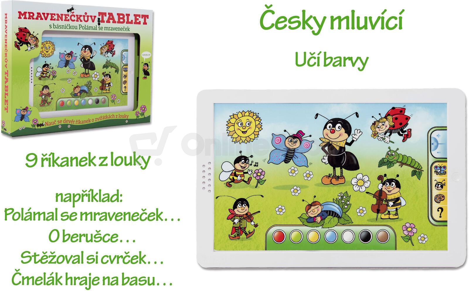 Mravenečkův tablet Teddies