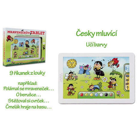 Mravenečkův tablet Teddies