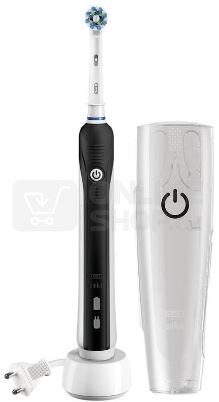 Elektrický zubní kartáček Oral-B PRO 750 CROSSACTION černý