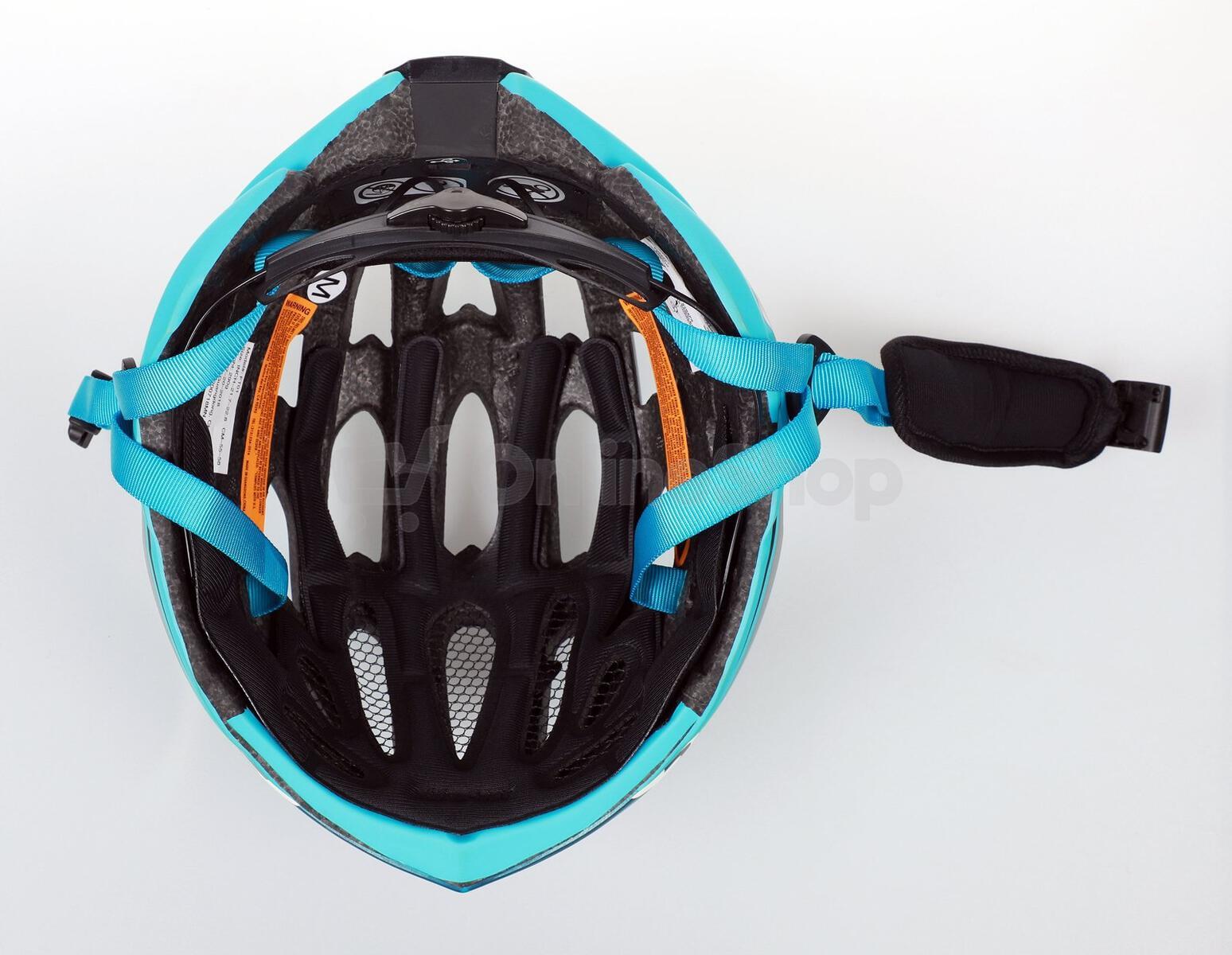 Chytrá cyklistická helma Safe-Tec TYR 2 Turquoise L (58cm - 61cm)