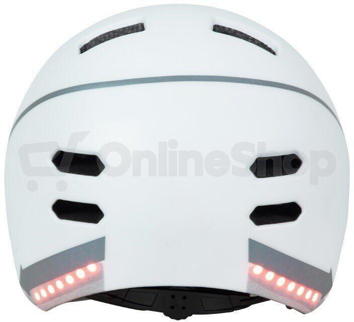 Chytrá helma Safe-Tec SK8 White S (53cm - 55cm)
