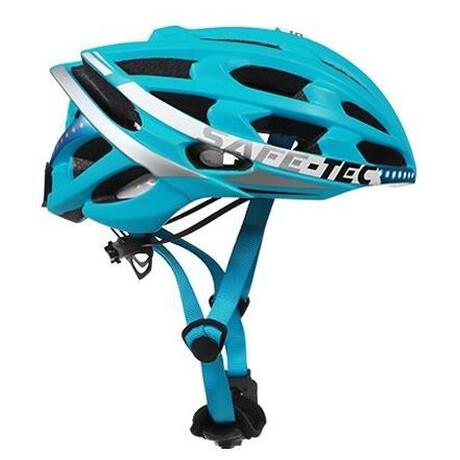 Chytr cyklistick helma Safe-Tec TYR 2 Turquoise S (53cm - 55cm)