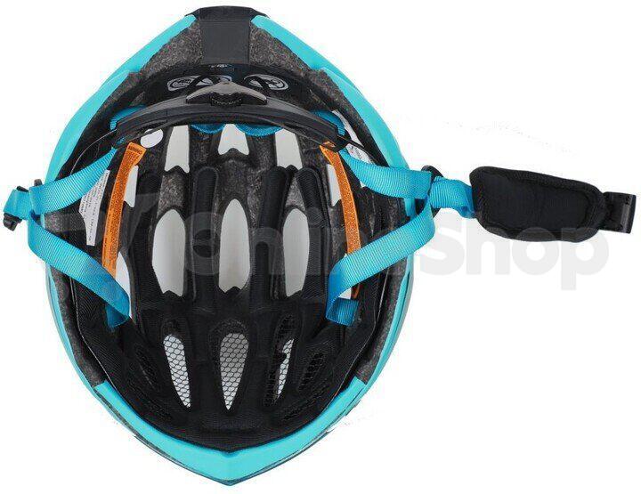 Chytrá cyklistická helma Safe-Tec TYR 2 Turquoise XL (61cm - 63cm)