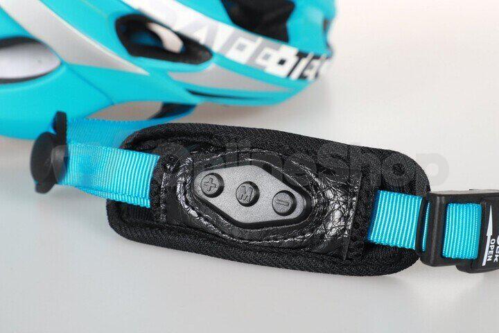 Chytrá cyklistická helma Safe-Tec TYR 2 Turquoise XL (61cm - 63cm)