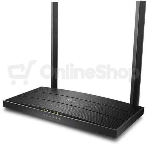 TP-Link Archer VR400 VDSL/ADSL WiFi AC1200 modem Gb router, 1xUSB 2.0