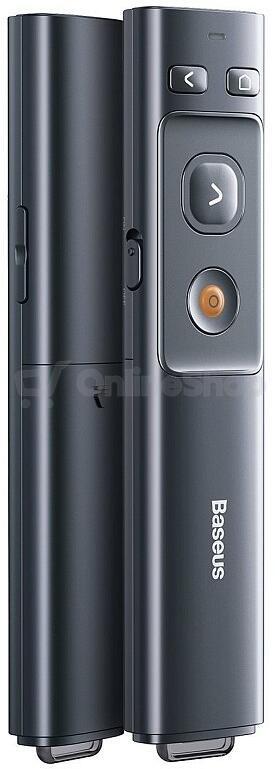 Baseus Orange Dot Multifunctionale remote control for presentation, with a laser pointer