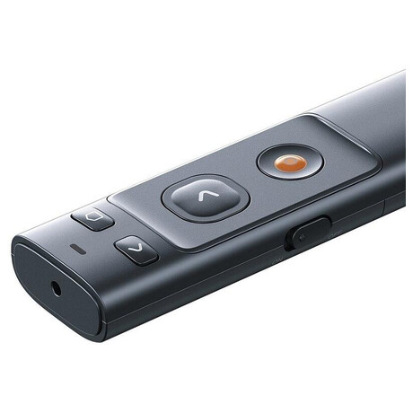 Baseus Orange Dot Multifunctionale remote control for presentation, with a laser pointer