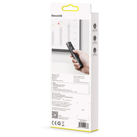 Baseus Orange Dot Multifunctionale remote control for presentation, with a&nbsp;laser pointer (foto 8)