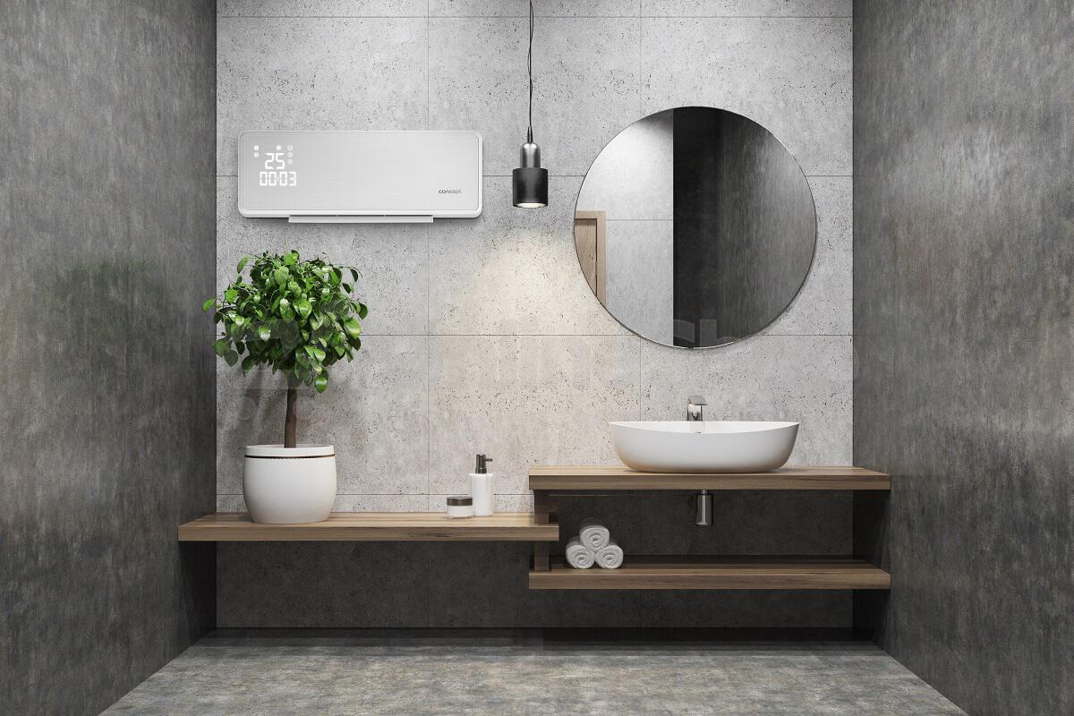 Nástěnné keramické topidlo Concept QH4000, bílá