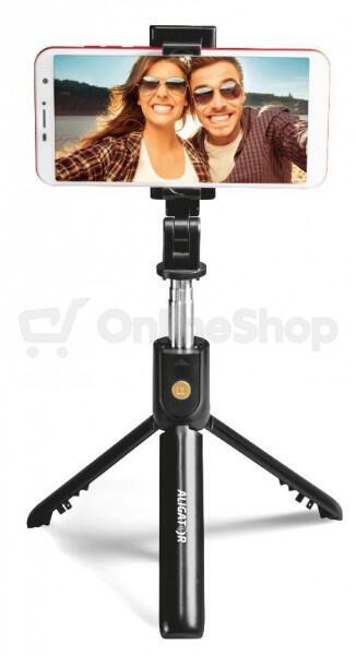 Selfie tyč Aligator Tripod HA12, černá