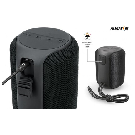 Aligator STEREO ABS3 ČERNÝ (foto 1)
