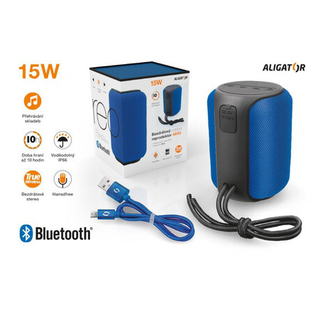 Aligator ABS3, micro SD, modrá (foto 5)