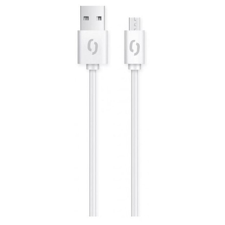Datový kabel ALIGATOR 2A micro USB 1m, bílý