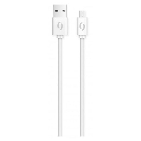 Datový kabel ALIGATOR 2A micro USB 2m, bílý