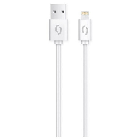 Datový kabel ALIGATOR 2A iPhone lightning 1m, bílý