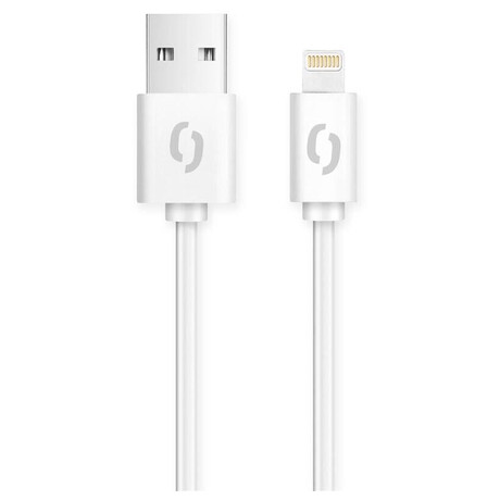 Datový kabel ALIGATOR 2A iPhone lightning 2m, bílý