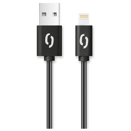 Datový kabel ALIGATOR 2A iPhone lightning 2m, černý
