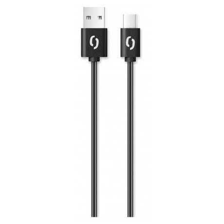 Datový kabel ALIGATOR 2A USB-C 2m, černý