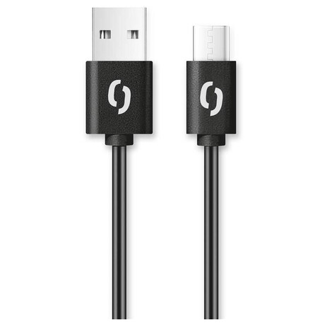 Datový kabel ALIGATOR 2A USB-C 2m, černý