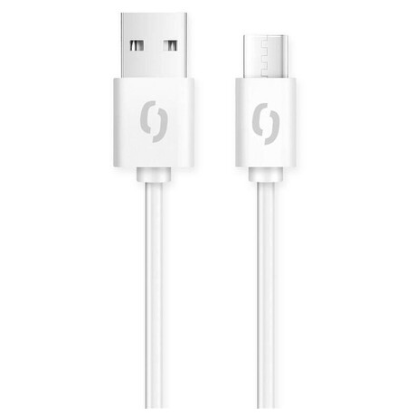 Datový kabel ALIGATOR 2A USB-C 2m, bílý