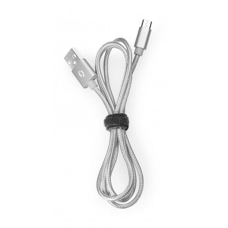 Datový kabel ALIGATOR PREMIUM 2A, Micro USB šedý