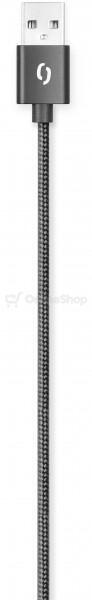 Datový kabel ALIGATOR PREMIUM 2A, Micro USB 50cm černý