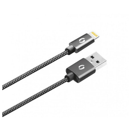 Datový kabel ALIGATOR PREMIUM 2A, Lightning černý