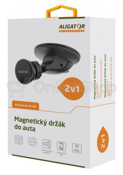 Aligator HA06 Magnetický držák do auta 2v1
