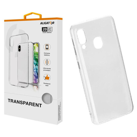 Pouzdro TRANSPARENT ALIGATOR Samsung Galaxy A20e