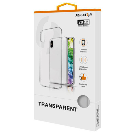 Pouzdro TRANSPARENT ALIGATOR Samsung Galaxy A40