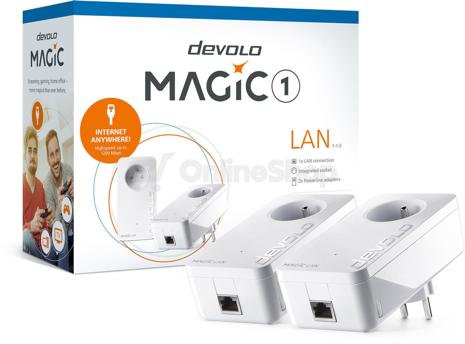 Devolo Magic 1 LAN 1-1-2 Starter Kit 1200 Mbps (8299)