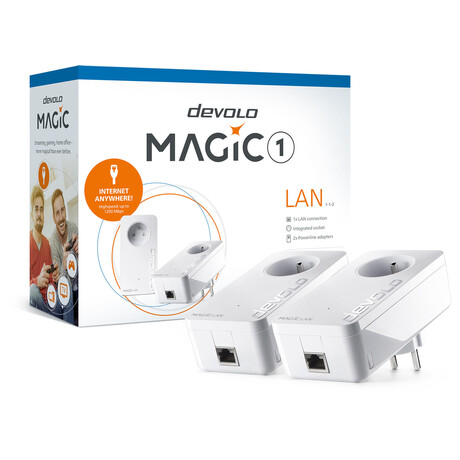 Devolo Magic 1&nbsp;LAN 1-1-2 Starter Kit 1200 Mbps (foto 2)