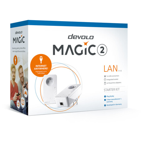 Devolo Magic 2&nbsp;LAN 1-1-2 Starter Kit 2400 Mbps (foto 4)