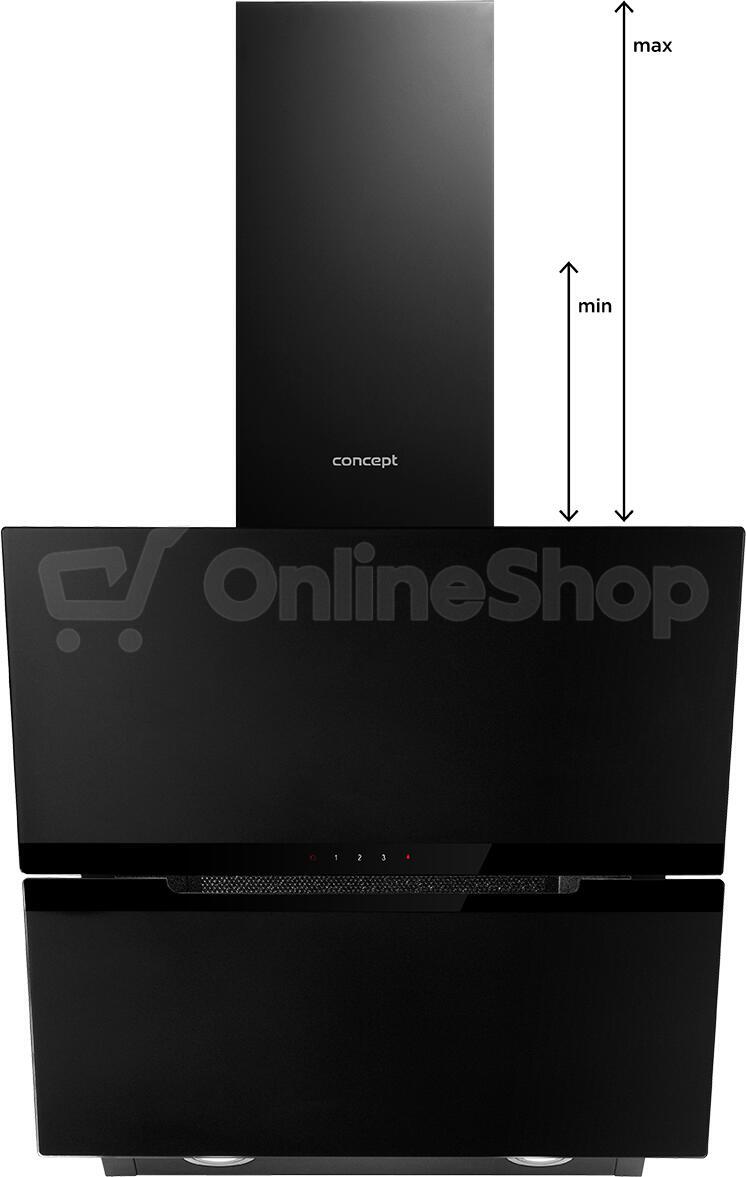 Odsavač par Concept OPK5860bc BLACK