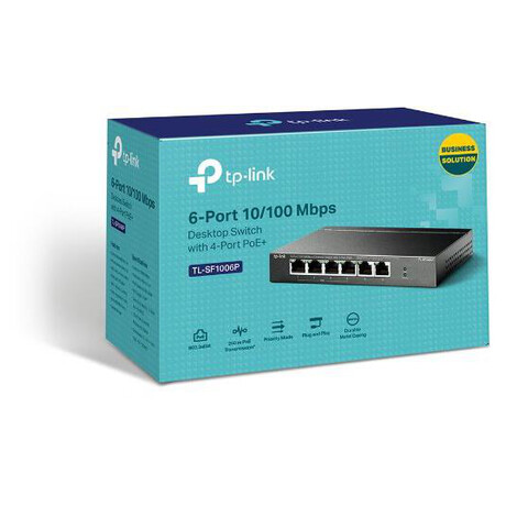 TP-Link switch TL-SF1006P (foto 2)