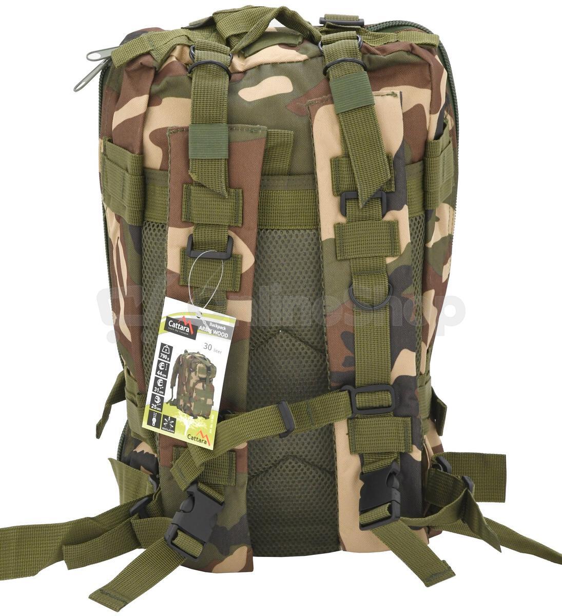 Batoh Cattara Army Wood 30 l