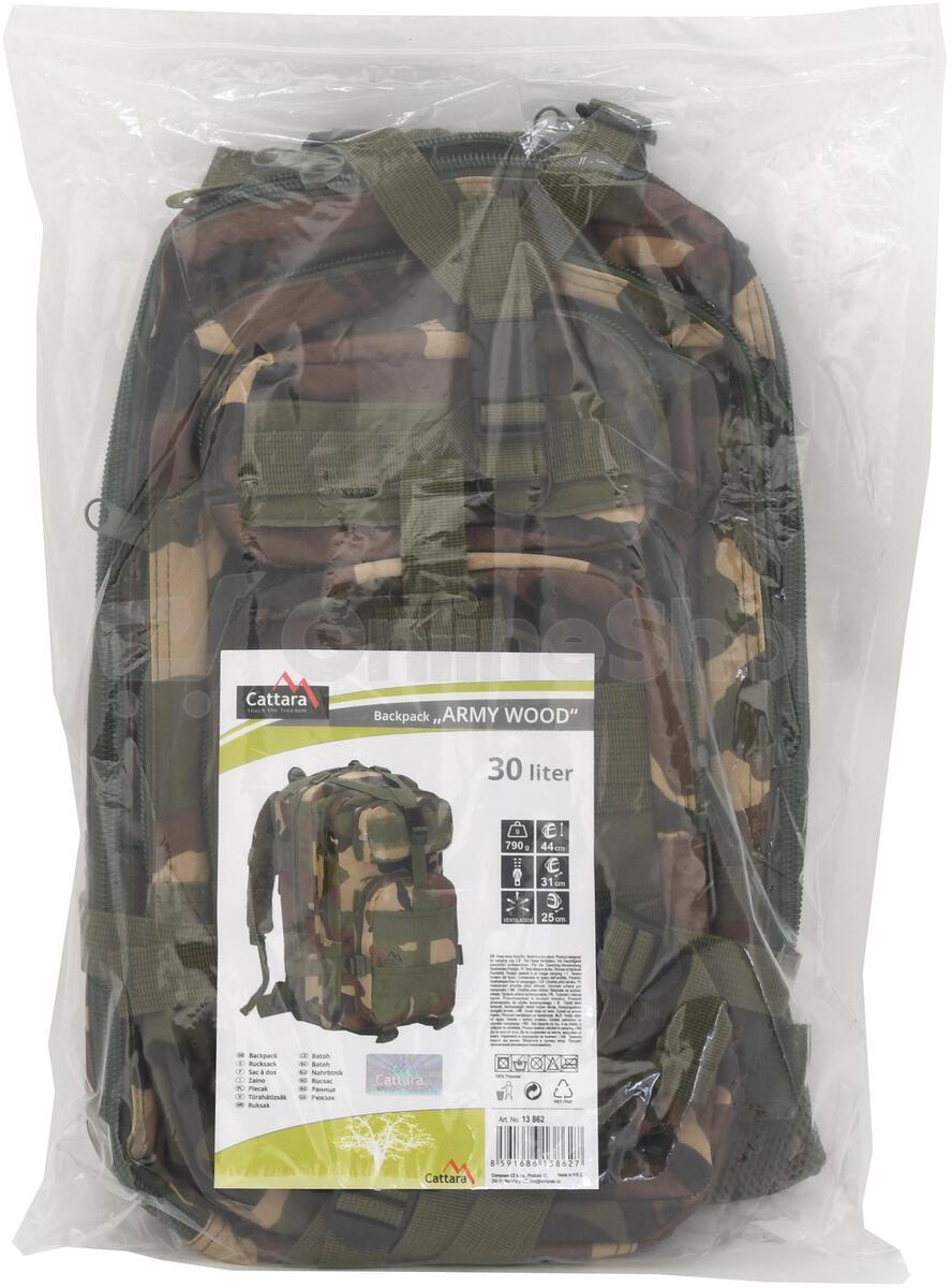 Batoh Cattara Army Wood 30 l