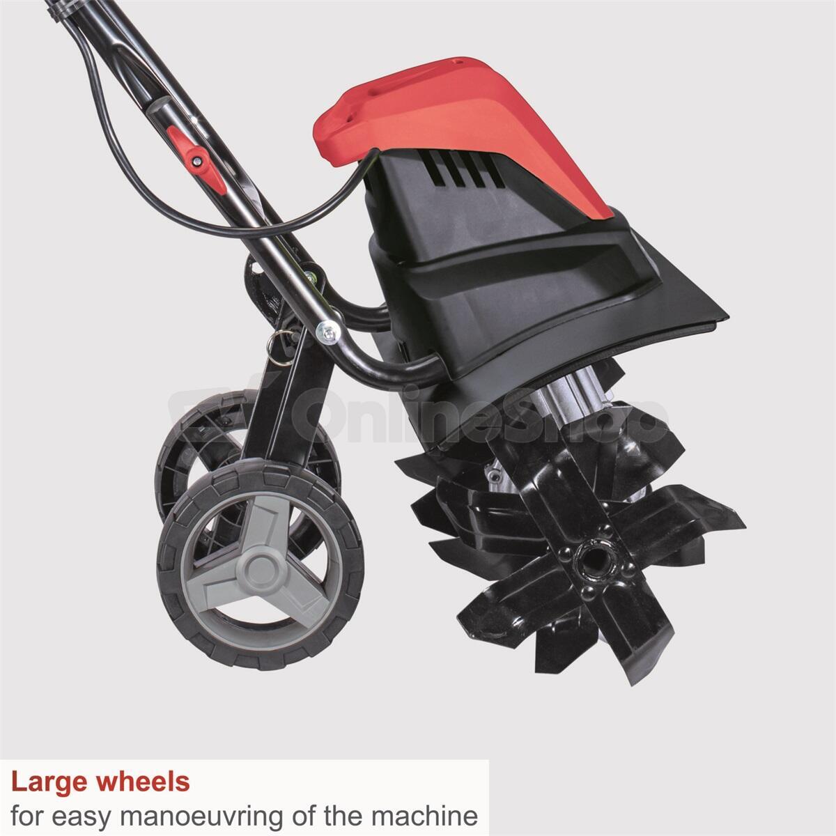 Scheppach MTE 460, kultivátor s elektrickým motorem 1500 W