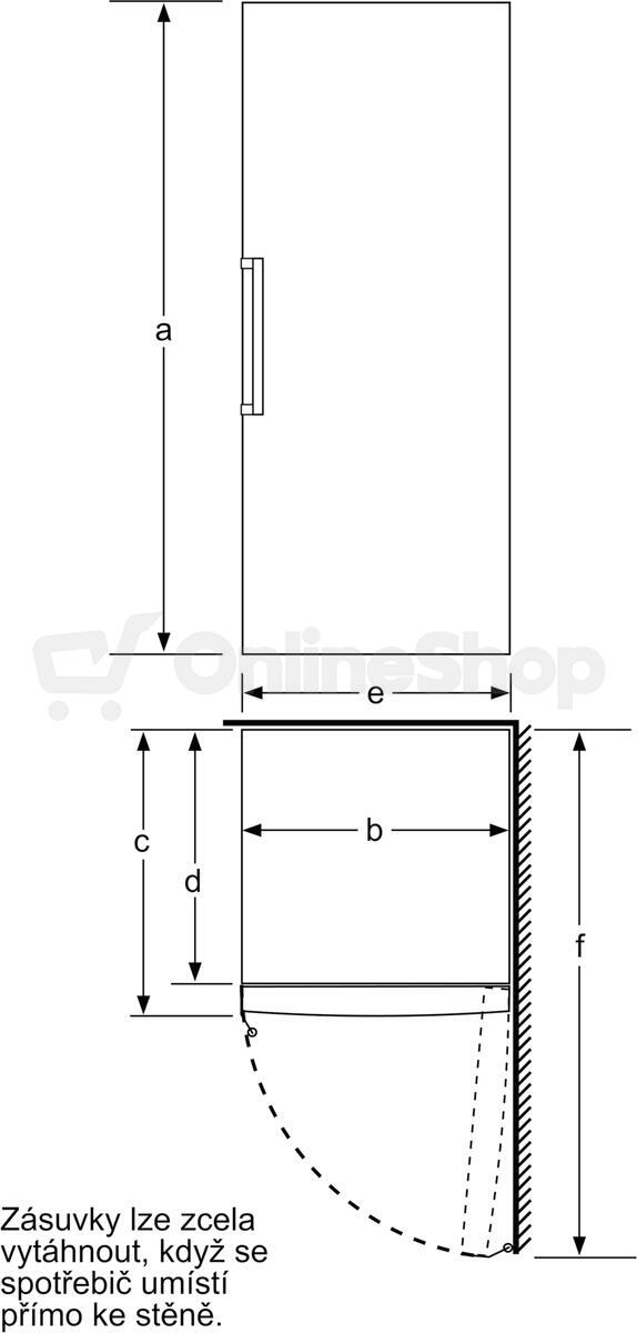 Mrazák Bosch GSN54AWDV