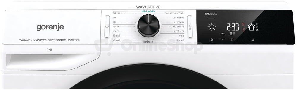SET Pračka Gorenje WNEI84BS + Sušička GORENJE D2E83I/GI | ONLINESHOP.cz