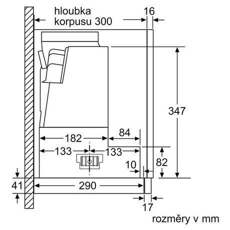 Odsava par BOSCH DFR067A52