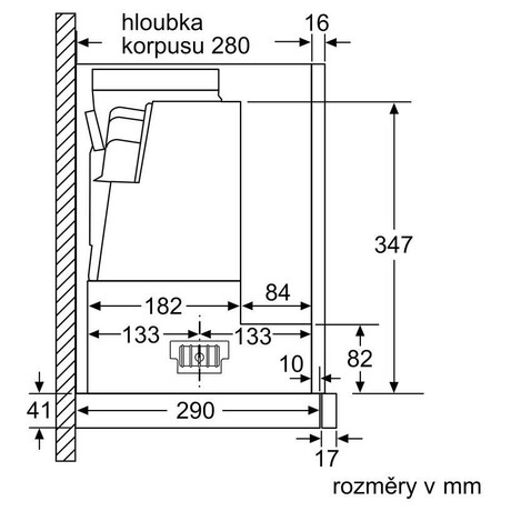 Odsava par BOSCH DFR067A52