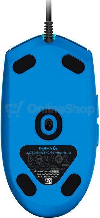 Logitech G102 LIGHTSYNC - BLUE - EER (910-005801)