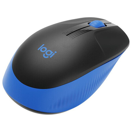 Logitech M190 Full-size wireless mouse - BLUE - EMEA (910-005907)