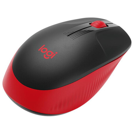 Logitech M190 Full-size wireless mouse - RED - EMEA (910-005908)