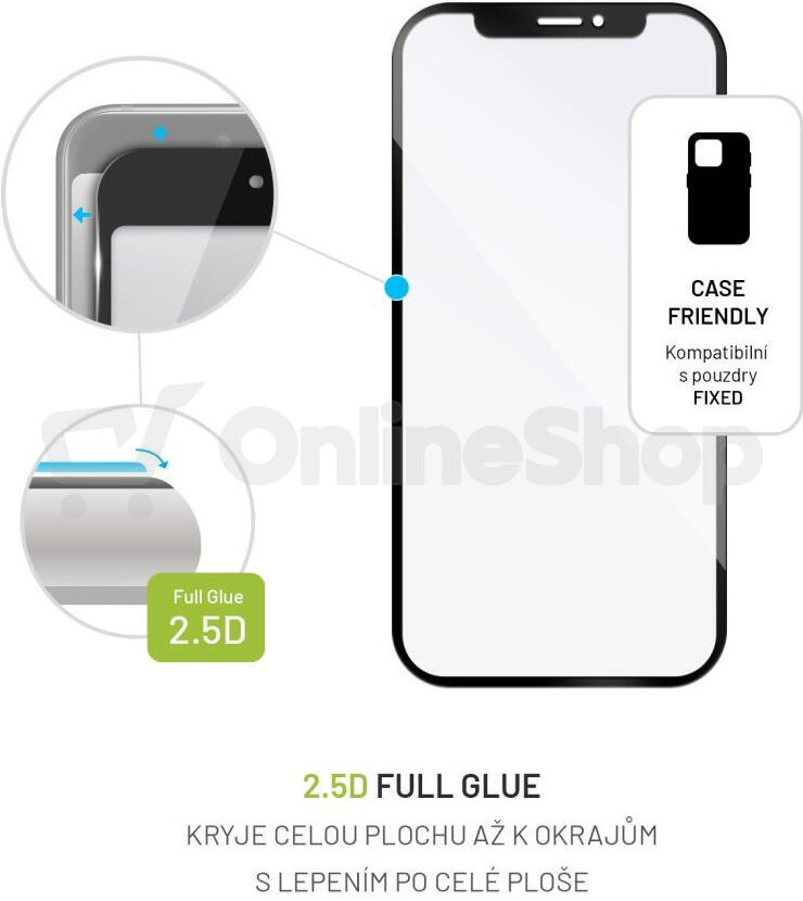 Ochranné sklo FIXED iPhone 12 mini (FIXGFA-557-BK)